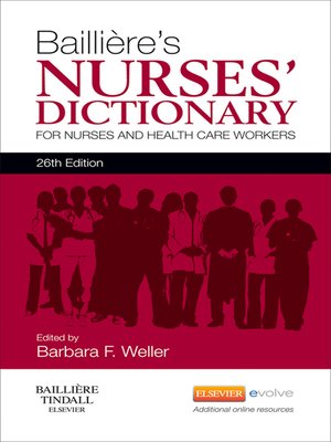 cover image of Bailliere's Nurses' Dictionary--E-Book